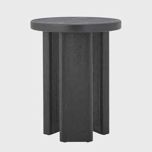 Bloomingville Ronde Bijzettafel Mimola 40cm - Zwart