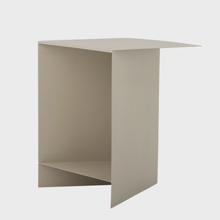 Bloomingville Bijzettafel Tasha 35cm - Beige - Vierkant