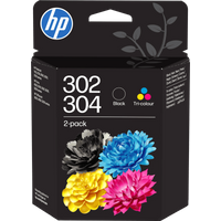 HP 302/304 Cartridge Combo Pack