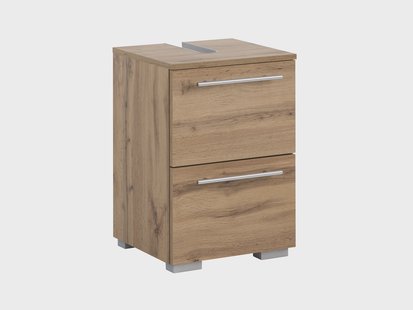 Schildmeyer Onderkast wastafel Carlos (Breedte 40 cm, Eiken landhuis)