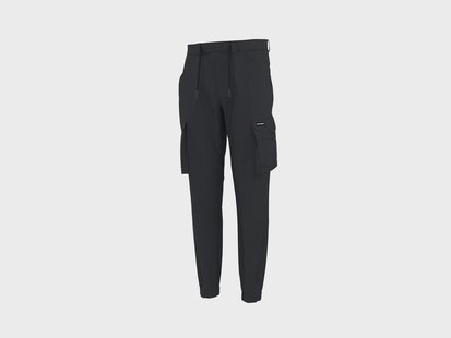 PARKSIDE Heren cargo werkbroek (Zwart, XL)