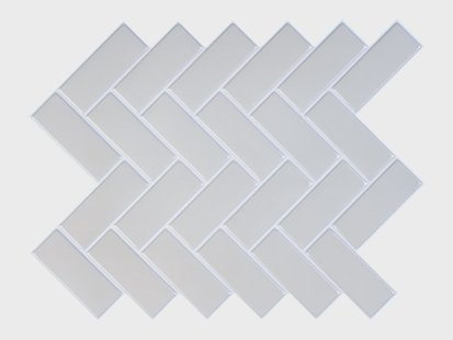 LIVARNO Decoratieve plaktegels, 10 stuks (Lichtgrijs)