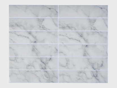 LIVARNO Decoratieve plaktegels, 10 stuks (Marmer)