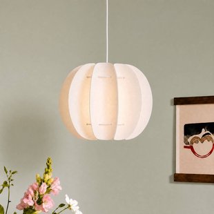 Winslow hanglamp, E27, Ø 35 cm, crèmewit, kunststof - Lindby - Woonkamer - Scandinavisch - 1 lamp