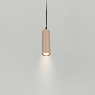 Briloner Hanglamp Ida, beige, 1-lamp, Ø 10 cm, GU10
