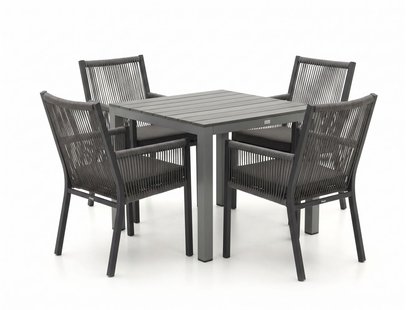 + 15% kassakorting | Manifesto Rivola/Fidenza 90cm dining tuinset 5-delig - Laagste prijsgarantie!