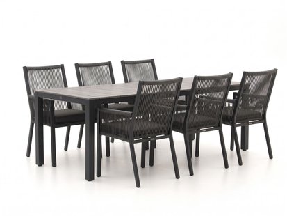+ 15% kassakorting | Manifesto Rivola/Fidenza 220cm dining tuinset 7-delig - Laagste prijsgarantie!