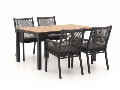 + 15% kassakorting | Manifesto Rivola/Fidenza 160cm dining tuinset 5-delig - Laagste prijsgarantie!