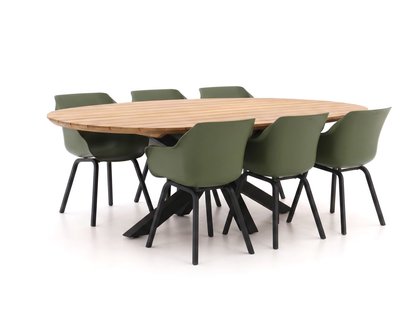 + 10% kassakorting | Hartman Sophie Element/Stephanie 240cm dining tuinset 7-delig - Laagste prijsgarantie!