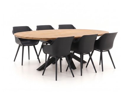 + 15% kassakorting | Hartman Sophie Studio/Stephanie 240cm dining tuinset 7-delig - Laagste prijsgarantie!