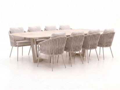 + 15% kassakorting | SUNS Dolce/Palermo 280cm dining tuinset 9-delig - Laagste prijsgarantie!