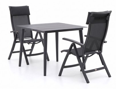 + 15% kassakorting | Bellagio Lugo/Sora 90cm dining tuinset 3-delig - Laagste prijsgarantie!