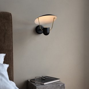 Fabiola Wandlamp Black - DFTP DFTP by Nordlux - Gang / Hal - Designer - Metaal - 1 lamp