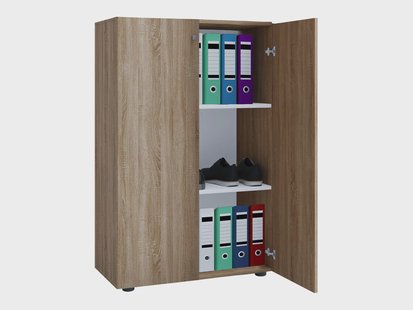 VCM Kast Lona (Openslaande deuren, sonoma eik, XL)