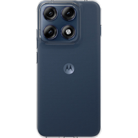 Just in Case Soft Design Motorola Edge 70 Pro Back Cover Transparant