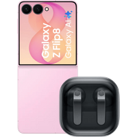 Samsung Galaxy Z Flip 8 256GB Roze 5G + Samsung Galaxy Buds4 Zwart