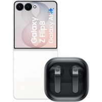 Samsung Galaxy Z Flip 8 512GB Wit 5G + Samsung Galaxy Buds4 Zwart
