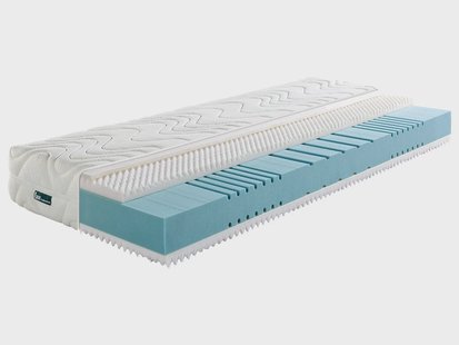 f.a.n. fan 7-Zonen-koudschuimmatras, met nopfoamlaag, 23 cm hoogte. (Extra stevig (H4), 140 x 200 cm)
