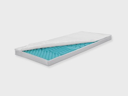 f.a.n. Fan Topper BIG KOMFORT PLUS, 7-zone koudschuim, met ventilatieband, hardheid 2. (90 x 190 cm)