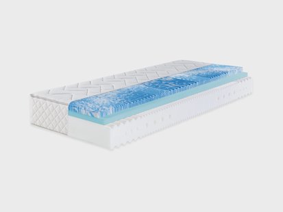 F.A.N. fan 7-Zonen-Kaltschaummatratze Sweet Dream XXL, mit Gelschaum-Topper. (Medium (H2), 90 x 190 cm)