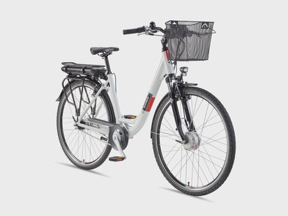 TELEFUNKEN Elektrische fiets City Multitalent RC657-S (alpine wit)
