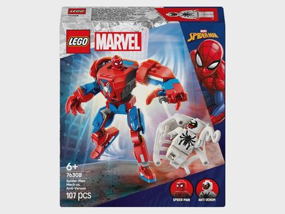 LEGO MARVEL SUPER HEROES Spider-Man mecha vs Anti-Venom - 76308