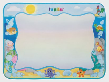 LUPILU Watertekenmat, 80 x 60 cm (Onderwaterwereld)