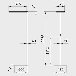 Waldmann LED vloerlamp Lavigo.single Talk, zilver, CCT, smart, sensor