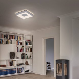 OSRAM LED plafondlamp ORBIS PIANA, wit, 38 x 38 cm, clickdim