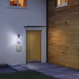 OSRAM buitenwandlamp ENDURA CLASSIC LANTERN, 23 cm roestkleurig IP43