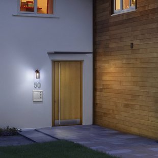OSRAM buitenwandlamp ENDURA CLASSIC LANTERN, 29 cm roestkleurig, IP43