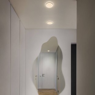 OSRAM LED inbouwlamp SLIM, Ø 17 cm, wit, metaal, 3.000 K
