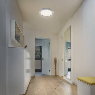 OSRAM LED plafondlamp ORBIS QUICKFIX Ø 32 cm zilver clickdim