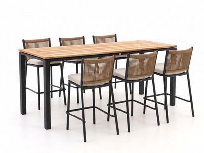 + 15% kassakorting | Manifesto Idro/Linosa 225cm barset 7-delig stapelbaar - Laagste prijsgarantie!