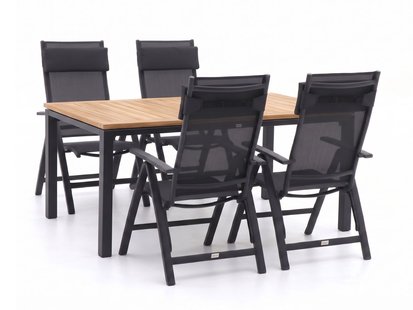 + 15% kassakorting | Bellagio Avenza/Linosa 180cm dining tuinset 5-delig verstelbaar - Laagste prijsgarantie!