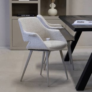 Giga Meubel Eetkamerstoel Jess Beige - Giga Meubel - Set van 2