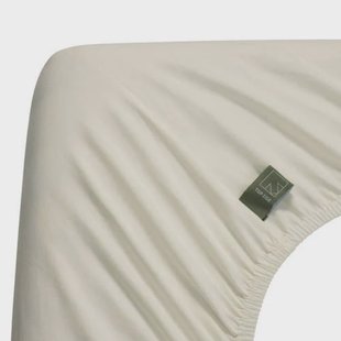 Beddinghouse katoenen hoeslaken (tot 40 cm) - offwhite