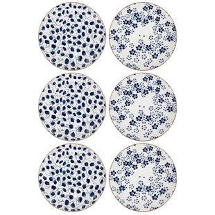 Cookinglife Dinerborden Fleuris ø 27 cm - 6 stuks