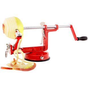 Cosy & Trendy Appelschilmachine met Zuignap - Rood