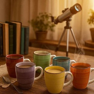 Studio Tavola Mokken Sunny Summer 350 ml - 6 stuks