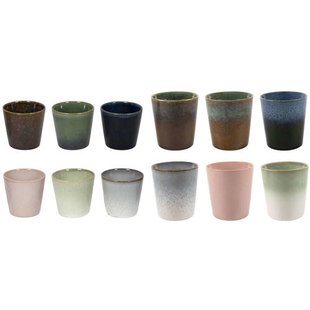 Studio Tavola Koffieset - Koffiekopjes & Cappuccinokopjes - Wind - 12 stuks