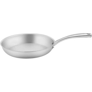 Sola Koekenpan Green Cooking Triply RVS ø 28 cm - geschikt voor alle warmtebronnen - zonder anti-aanbaklaag