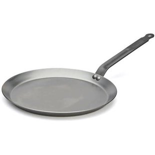 de Buyer Pannenkoekenpan / Crepepan Carbone Plus - Plaatstaal- ø 30 cm - zonder anti-aanbaklaag