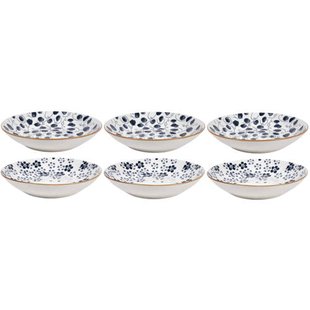 Cookinglife Diepe Borden / Pastaborden Fleuris ø 20 cm - 6 stuks