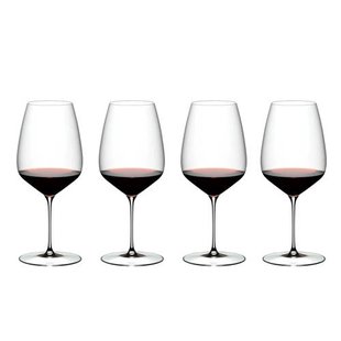 Riedel Wijnglazenset - Rode Wijnglazen - Veloce - Cabernet Sauvignon / Merlot - 829 ml - 4 Stuks