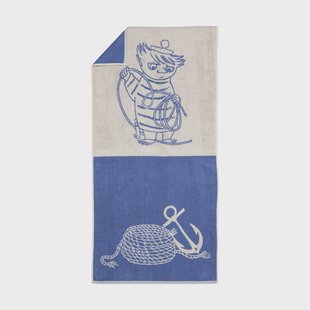 Moomin Arabia Moomin badhanddoek 70x140 cm Too-ticky, blauw