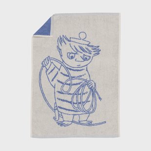 Moomin Arabia Moomin handdoek 50x70 cm Too-ticky, blauw