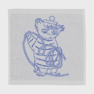 Moomin Arabia Moomin handdoek 25x25 cm Too-ticky, blauw
