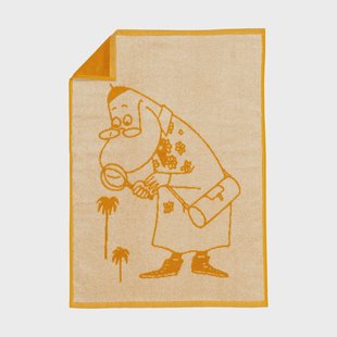 Moomin Arabia Moomin handdoek 50x70 cm Hemulen, oker