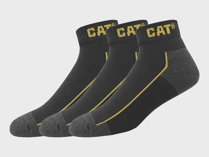 CATERPILLAR 3 paar werksokken (Zwart, 47-50)